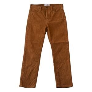 Gap Vintage Slim High Rise Corduroy Pants Brown Size 4